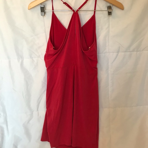 BCBG red wrap dress - Picture 4 of 5